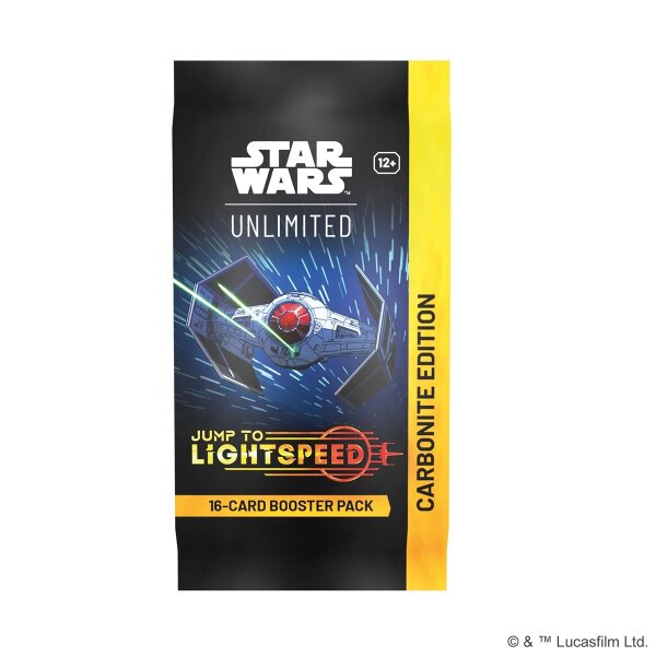 Star Wars: Unlimited – Jump to Lightspeed Carbonite-Booster (EN)