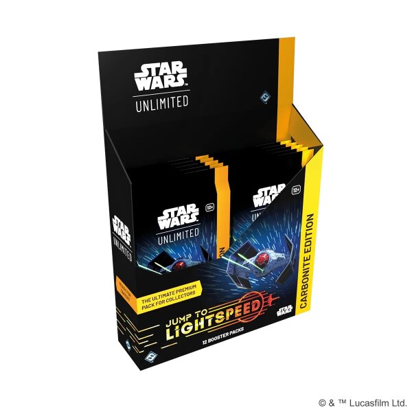 Star Wars: Unlimited – Jump to Lightspeed Carbonite-Booster-Display (EN)