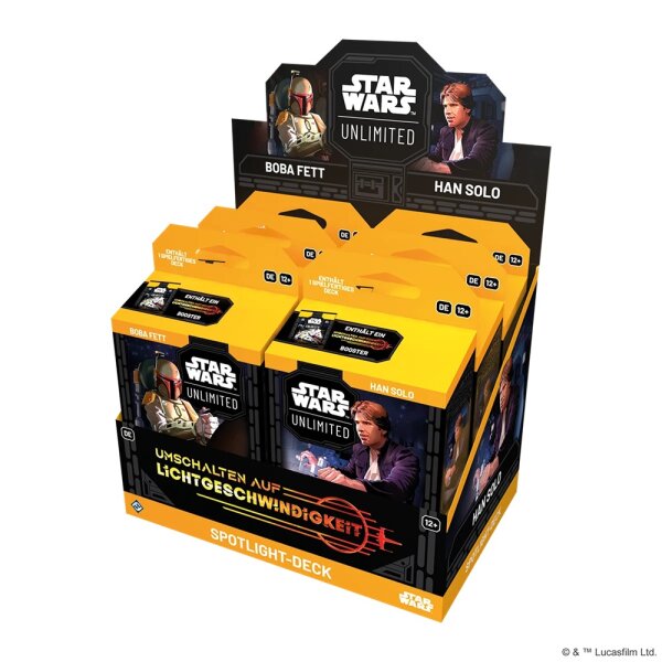Star Wars: Unlimited – Umschalten auf Lichtgeschwindigkeit Spotlight-Deck (DE)