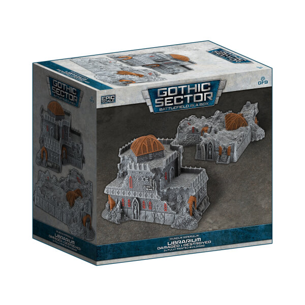 Mundus Imperialis - Librarium (Damaged & Destroyed x2)