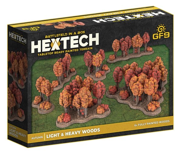Trinity City: Woods Light & Heavy - (x6 Autumn)