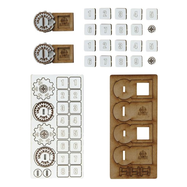 Bolt Action: Indirect Fire Markers (Set of x2 Markers)