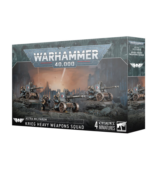 Astra Militarum: Unterstützungswaffentrupp von Krieg