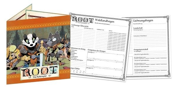 Root - Das Rollenspiel: Spielleitungsschirm-Set (DE)