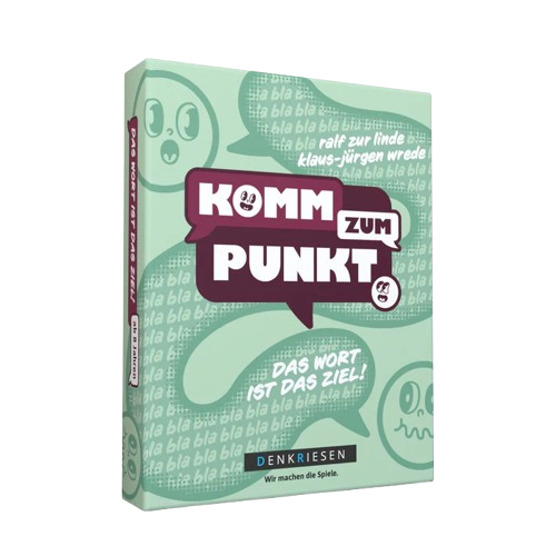 Komm zum Punkt. - Das Wort ist das Ziel