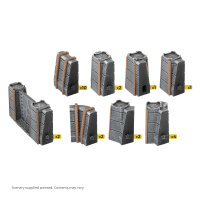 Trinity City: Fortress Walls (x24) - Grey