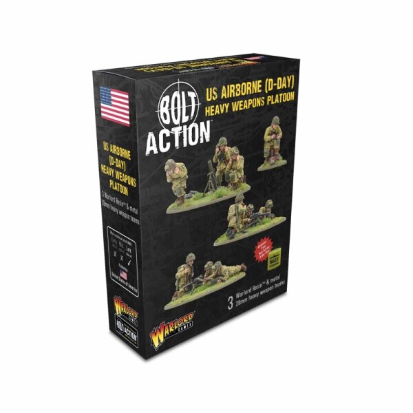 US Airborne (D-Day) Heavy Weapons Platoon - Bolt Action