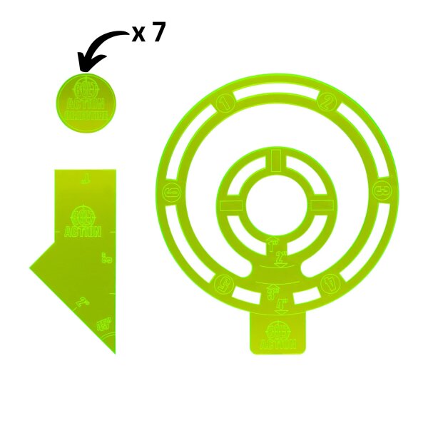 Bolt Action: Objective Markers and Template Set