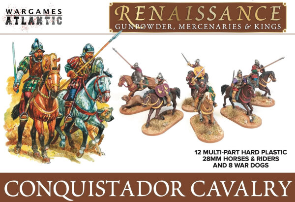Wargames Atlantic: Conquistador Cavalry