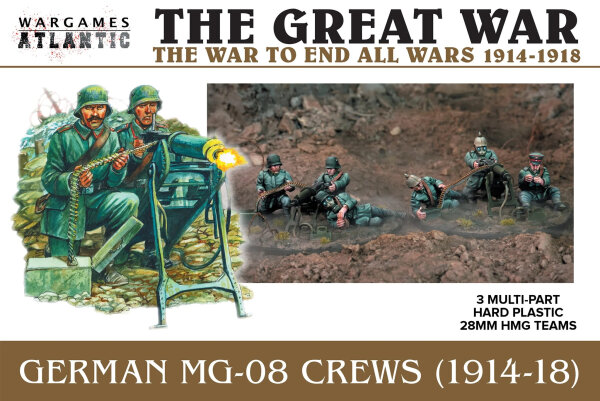 Wargames Atlantic: German MG-08 Crews (1914-1918)