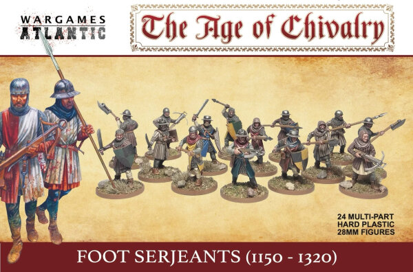 Wargames Atlantic: Foot Serjeants (1100-1320)