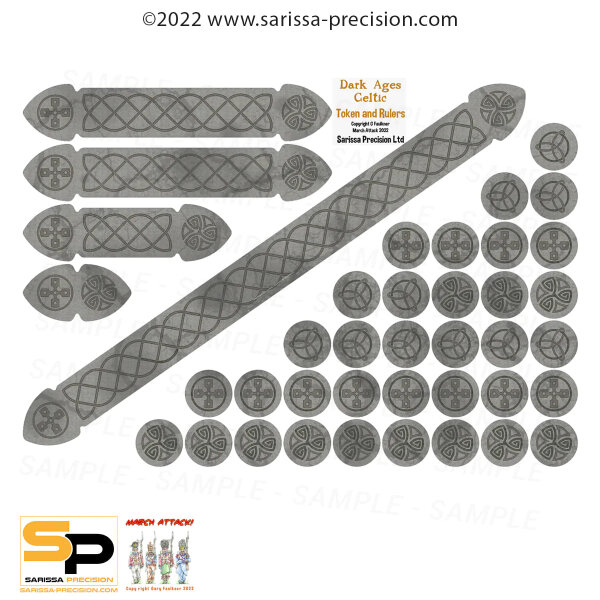 Saga: Celtic Token & Ruler Set
