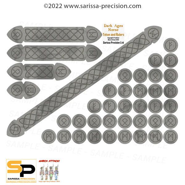 Saga: Norse Token & Ruler Set