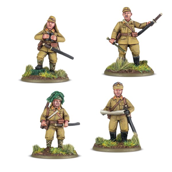 Bolt Action: Japanese platoon commanders