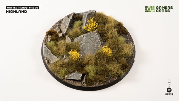 Highland - Round 90mm (x1)