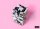 Würfelset: 36 Würfel 6-seitig Gemini® 12mm d6 Black-White/pink Dice Block™ (36 dice)