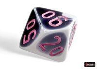 Würfelset: 7 Würfel mehrseitig Gemini® Polyhedral Black-White/pink 7-Die Set