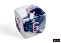Würfelset: 7 Würfel mehrseitig Gemini® Polyhedral Black-White/pink 7-Die Set