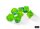 Würfelset: 7 Würfel mehrseitig Gemini® Polyhedral Plasma Green-Teal/orange Luminary™ 7-Die Set