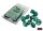 Würfelset: 10 Würfel zehnseitig Borealis® Kelp/light green Luminary™ Set of Ten d10s