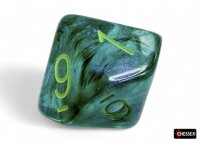 Würfelset: 7 Würfel mehrseitig Borealis® Polyhedral Kelp/light green Luminary™ 7-Die Set