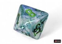 Würfelset: 7 Würfel mehrseitig Borealis® Polyhedral Kelp/light green Luminary™ 7-Die Set