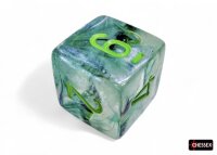 Würfelset: 7 Würfel mehrseitig Borealis® Polyhedral Kelp/light green Luminary™ 7-Die Set