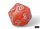 Würfelset: 7 Würfel mehrseitig Festive® Polyhedral Dahlia/white Luminary™ 7-Die Set