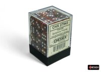 Würfelset: 36 Würfel 6-seitig Festive® 12mm d6 Symphony™/white Dice Block™ (36 dice)