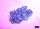 Würfelset: 7 Würfel mehrseitig Nebula® Polyhedral Aura™/white Luminary™ 7-Die Set