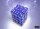 Würfelset: 36 Würfel 6-seitig Nebula® 12mm d6 Aura™/white Luminary™ Dice Block™ (36 dice)