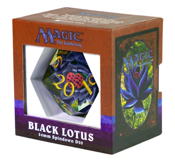 Sirius Dice - Black Lotus Spindown 54mm D20