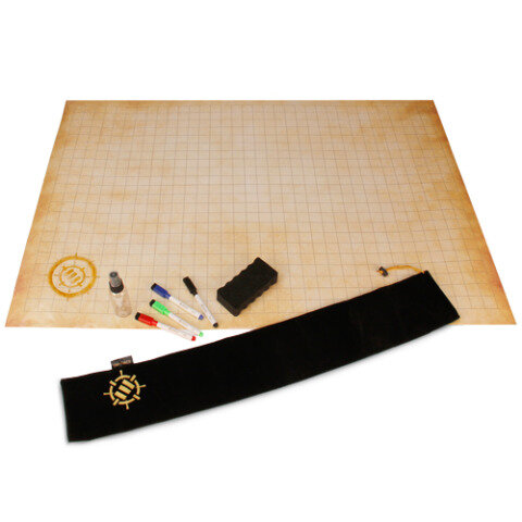 ENHANCE Tabletop RPGs Deluxe RPG Grid Mat Campaign Kit