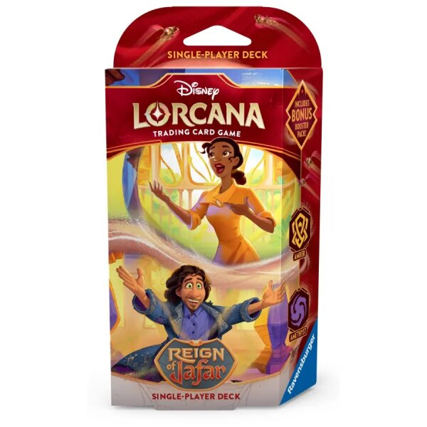 Lorcana Reign of Jafar Single-Player Deck - Amber Amethyst (EN)