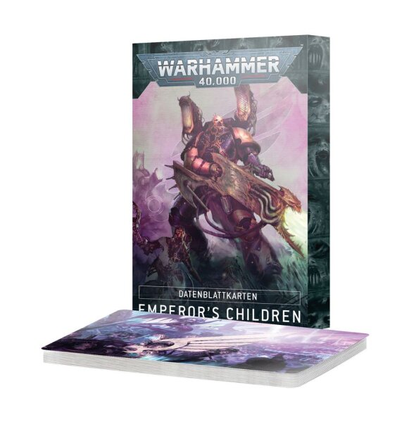 Emperor´s Children: Datenblattkarten 10th Ed. (DE)
