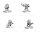 D&D Nolzurs Marvelous Miniatures: Yeti Tykes