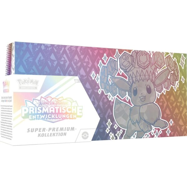 Pokémon - Karmesin & Purpur KP08.5 Prismatische Entwicklungen Super-Premium Kollektion (DE)