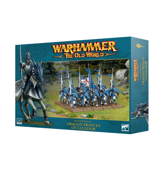 The Old World: High Elves Dragon Princes of Caledor