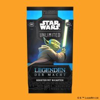 Star Wars: Unlimited – Legenden der Macht Booster (DE)