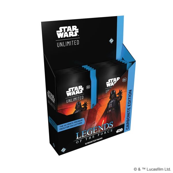 Star Wars: Unlimited – Legends of the Force Carbonite-Booster-Display (EN)