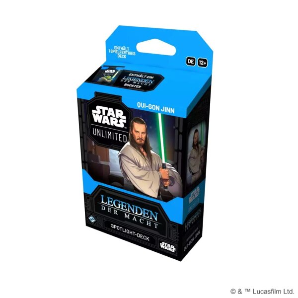 Star Wars: Unlimited – Legends of the Force Spotlight-Deck - Qui-Gon Jinn (EN)