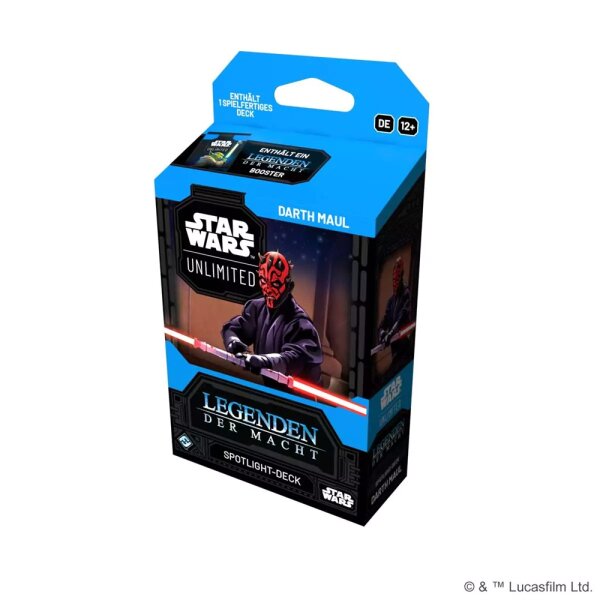 Star Wars: Unlimited – Legends of the Force Spotlight-Deck - Darth Maul (EN)
