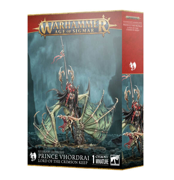 Soulblight Gravelords Prinz Vhordrai, Fürst der Roten Zitadelle