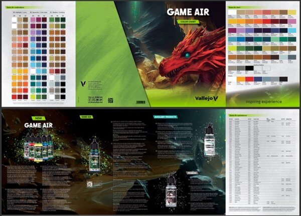Game Air Prospekt Farbenübersicht - 2025