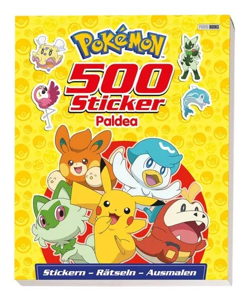 Pokémon - 500 Sticker Paldea