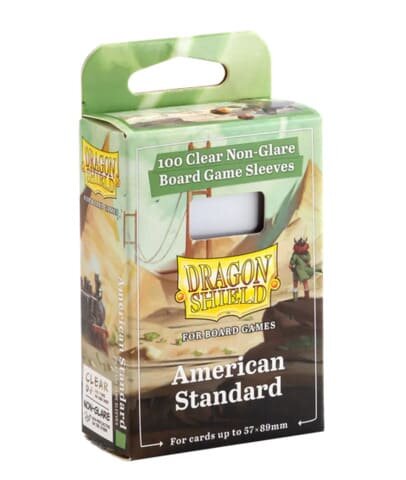 Dragon Shield Board Game Sleeves American Standard (100)