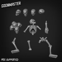 Goonmaster: Set 1 - Skulls & Bones (3D-Druck)