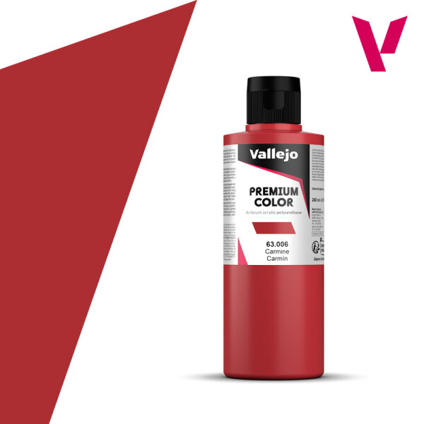 Vallejo Premium: Carmine (Polyu.) (200ml)
