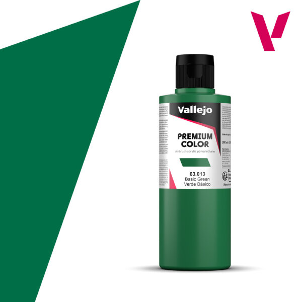 Vallejo Premium: Basic Green (Polyu.) (200ml)