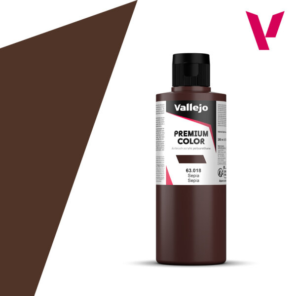 Vallejo Premium: Sepia (Polyu.) (200ml)